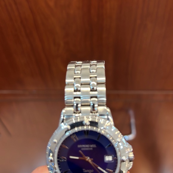 Raymond Weil 5560 Tango Collection Blue Dial Men’s Wristwatch Stainless Steel - Picture 6 of 8